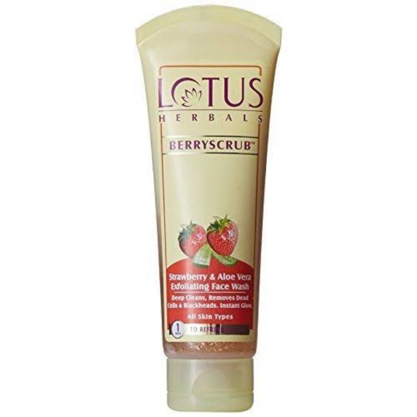 Lotus Berryscrub Exfoliating Face Wash - 120g