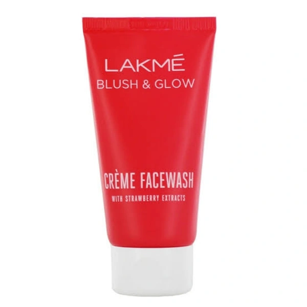 Lakmè Blush And Glow Strawberry Crème Face Wash - 100g