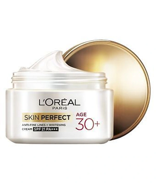 Loreal Skin Perfect Anti Fine Lines + Whitening Cream - 50g