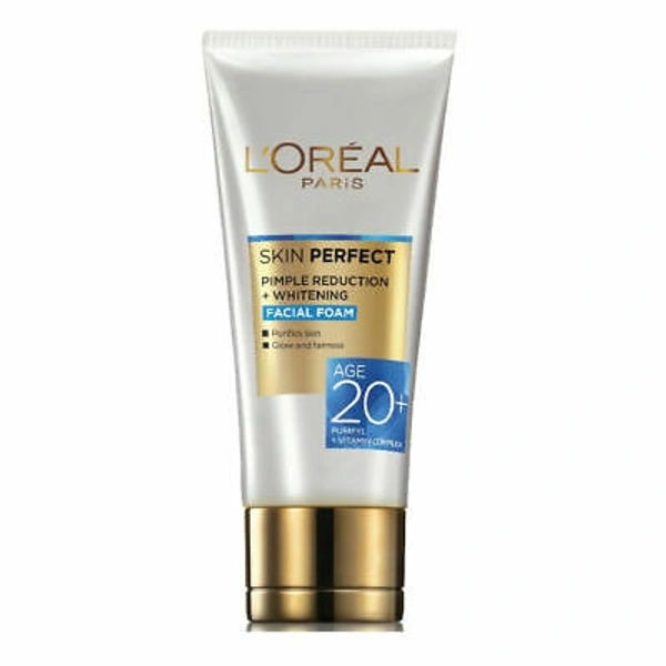 Loreal Skin Perfect Pimple Reduction + Whitening Facial Foam - 50g