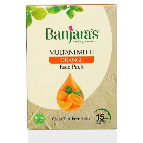 Banjara's Multani Mitti Orange Face Pack - 100g