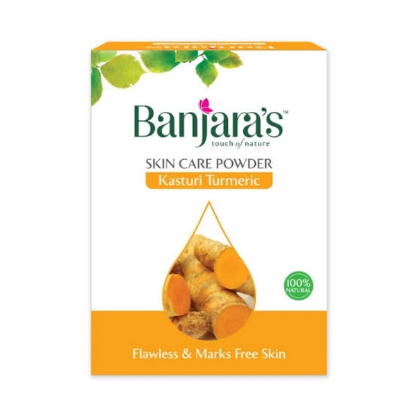 Banjara's Skin Care Powder Kasturi Turmeric - 100g
