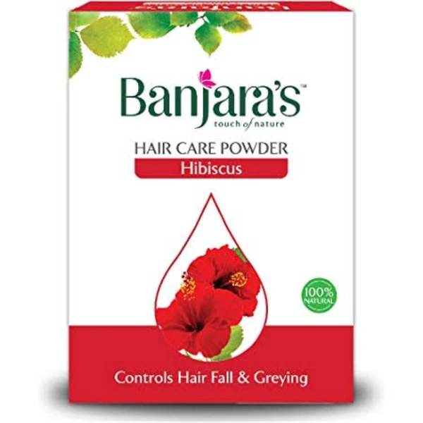Banjara's Hair Care Powder Hibiscus - 100g