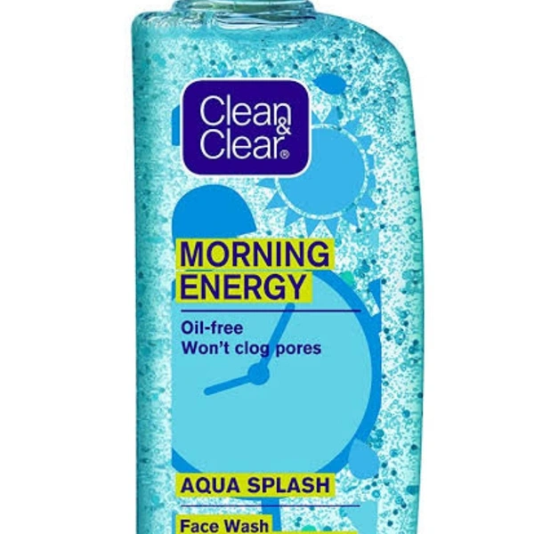 Clean & Clear Morning Energy Aqua Splash Face Wasj - 50ml