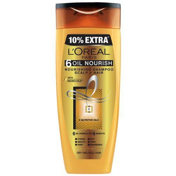 Loreal 6 Oil Nourish Shampoo - 82.5ml