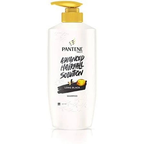 Pantene Long Black Shampoo - 650ml