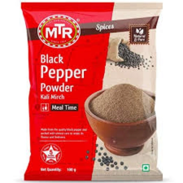 MTR Black Pepper Powder Kali Mirch - 100g