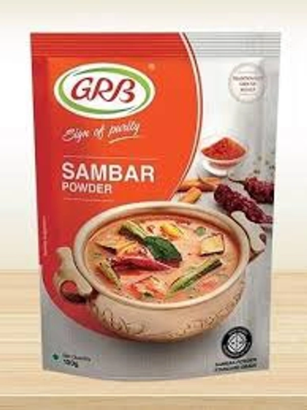 GRB Sambar Powder With Free GRB Ghee 50ml - 100g