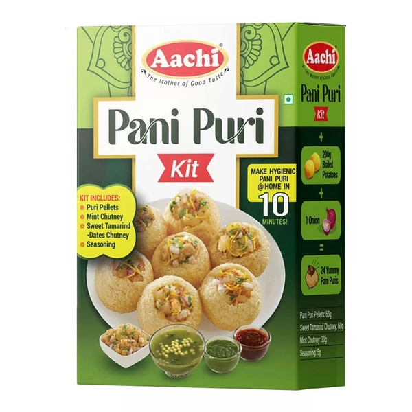 Aachi Pani Puri Masala Mix Kit - 155g
