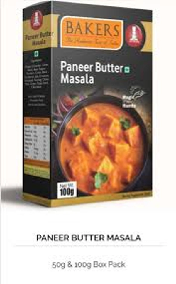 Bakers Paneer Butter Masala - 100g