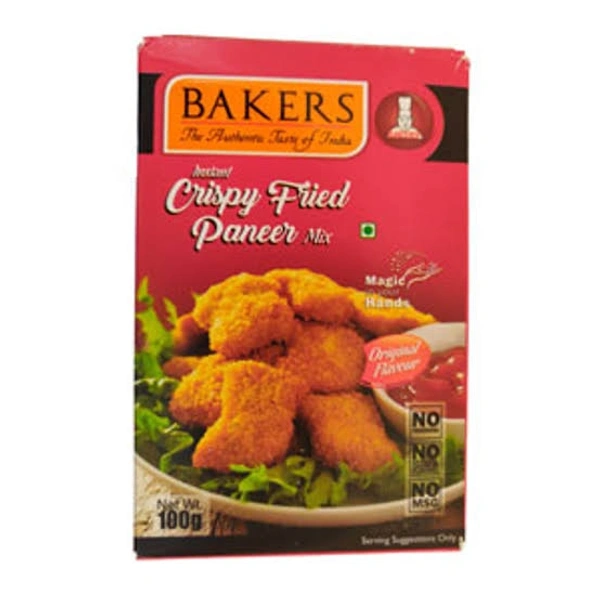Bakers Crispy Fried Paneer Mix - 100g