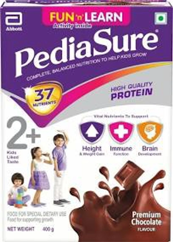 PediaSure 2+ Premium Chocolate High Quality Protien - 400g