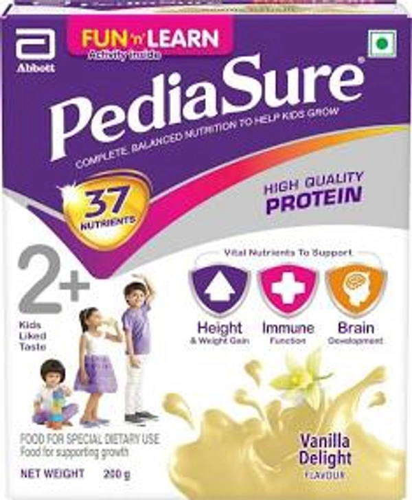 PediaSure 2+ Vanilla Delight High Quality Protien - 400g