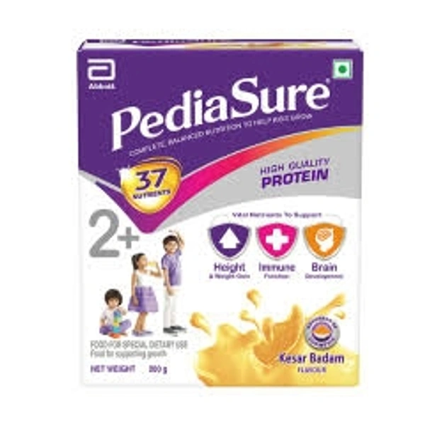 PediaSure 2+ Kesar Badam High Quality Protien - 200g