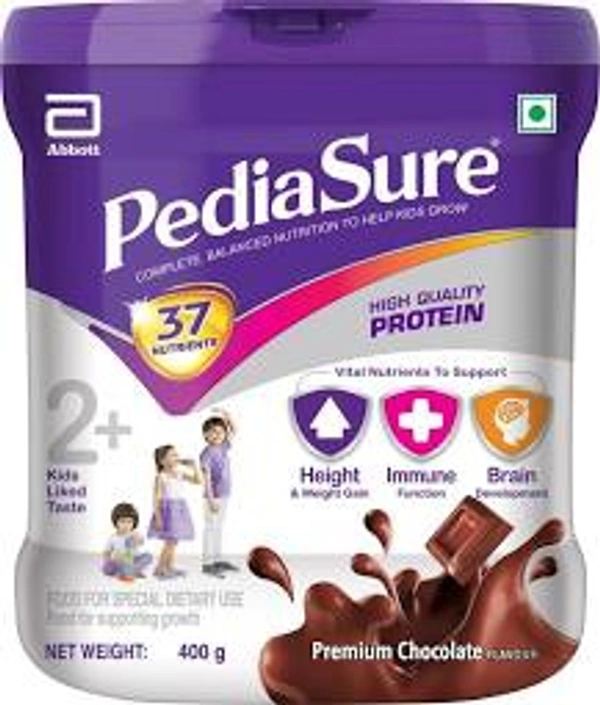 PediaSure 2+ Premium Chocolate High Quality Protien - 400g