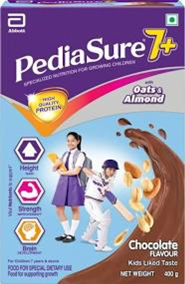PediaSure 7+ Chocolate With Oats And Almond - 400g