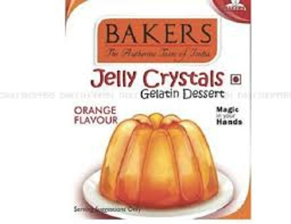 Bakers Orange Vegetarian Jelly Crystals - 90g
