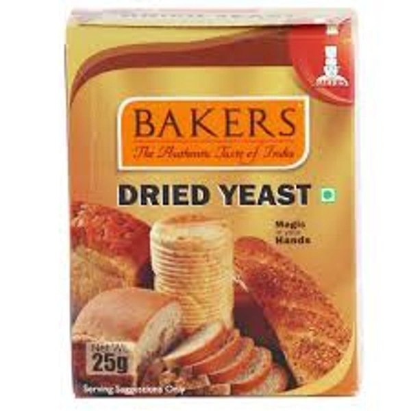 Bakers Dried Yeast - 25g