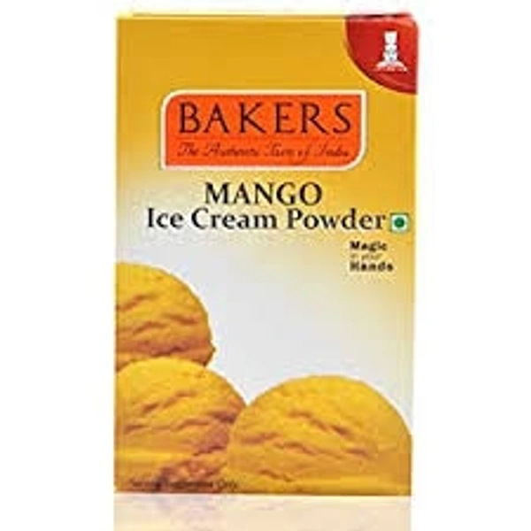 Bakers Mango Icecream Mix Powder - 100g