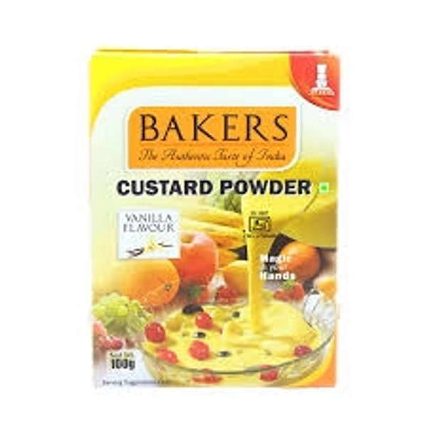 Bakers Custard Powder Vanilla Flavour - 100g