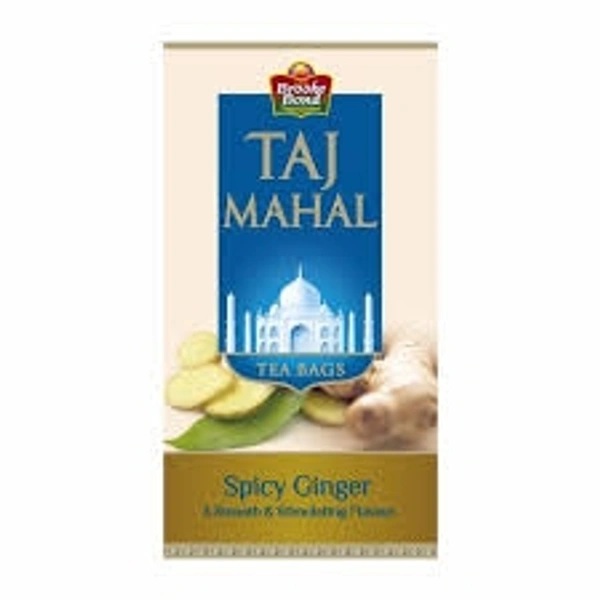 Taj Mahal Spicy Ginger Tea Bags - 25 bags