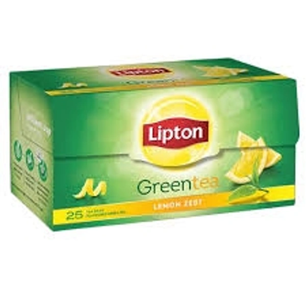 Lipton Green Tea Lemon Zest Tea Bags - 25 bags