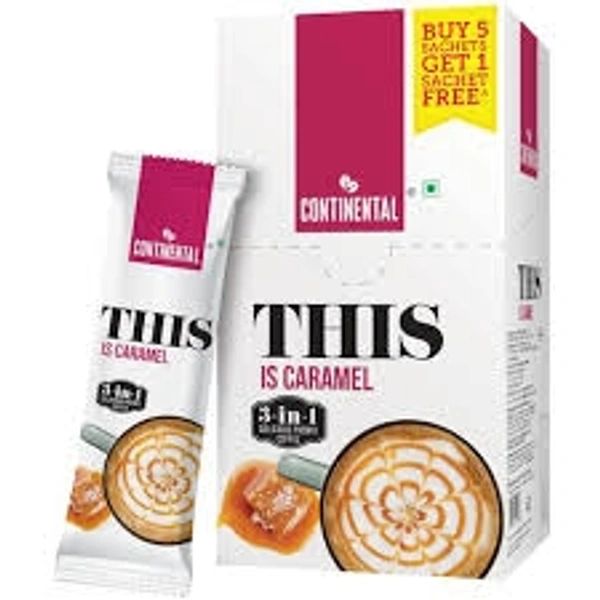 Continental This Is Caramel Coffee Powder - 132g