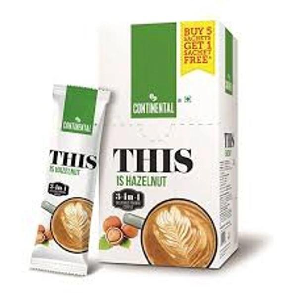 Continental This Is Hazelnut Coffee Powder - 132g