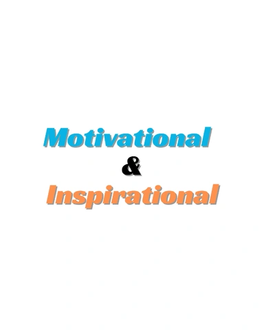Motivational / Inspirational