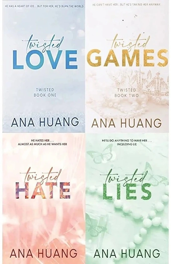 Twisted Series by Ana Huang (4 Book Set)