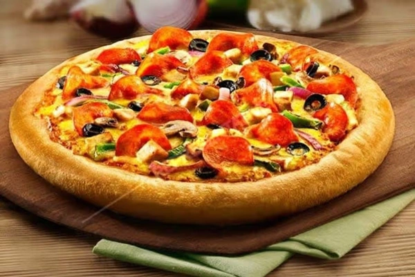 Mix Veg Pizza - Large, Extra Cheese Topping 40