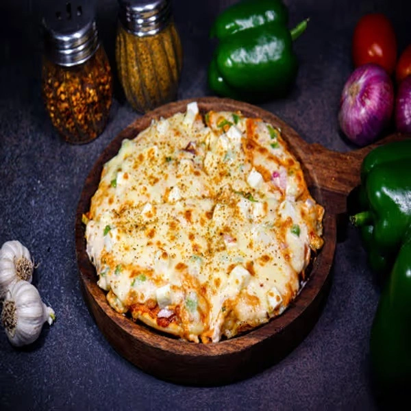 Tandoori Paneer Pizza - Medium, Extrea Cheese Topping 40