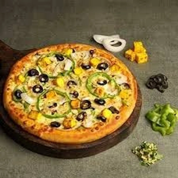 Punjabi Pizza - Small, Extra Cheese 30, Extra Toping 20