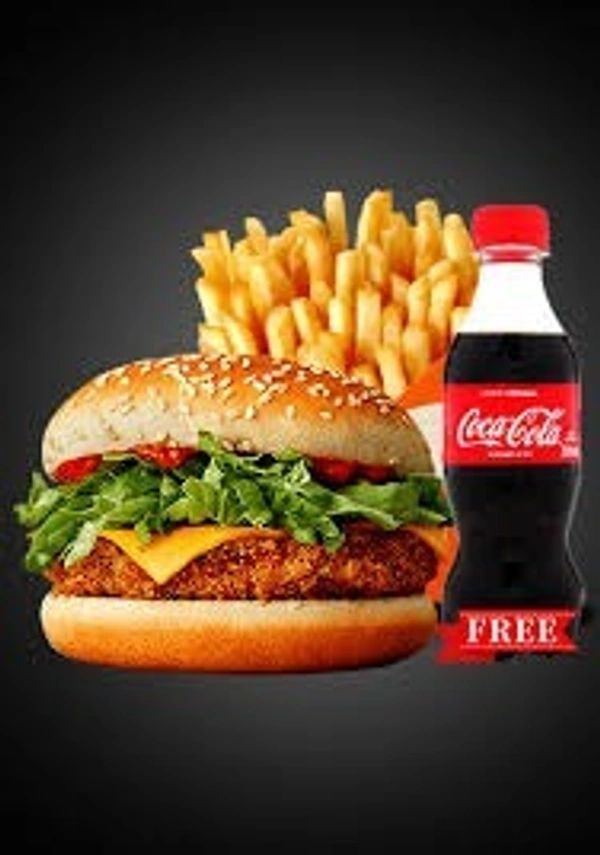 Fries+Coke+ Burger