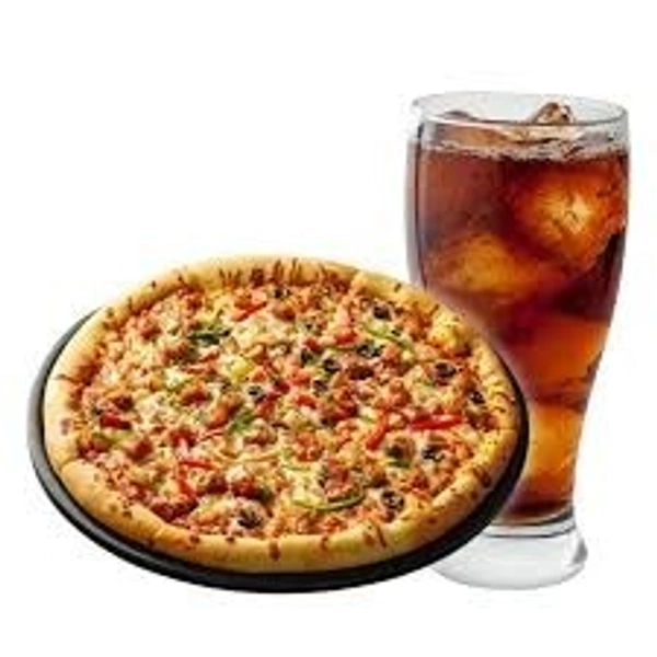 Large pizza + 750 Ml Coke 