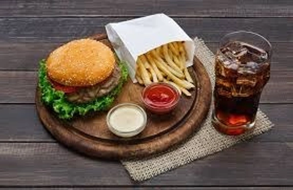 Fries + 2 Burger + 750 Ml Coke