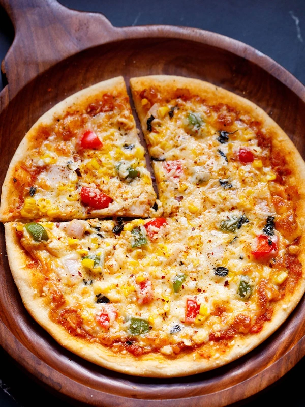 Indian Veg Pizza - Small, Without Topping