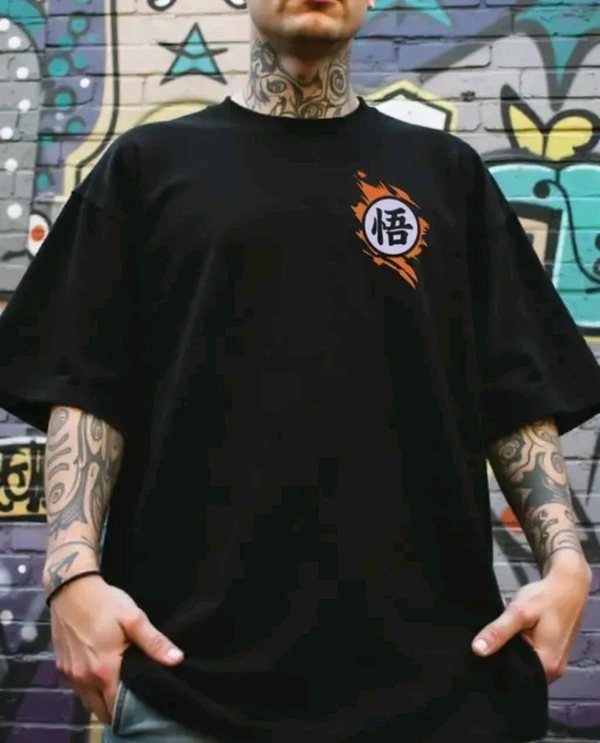 Gamaliel Anime Tshirts (Oversized) - Black, XL-42