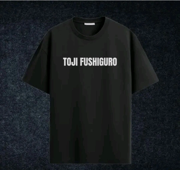 Gamaliel Toji Fushigoru T-shirts Oversized  - Black, L