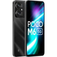POCO M6 5G Android Mobile - 64 GB, Galactic Black, New
