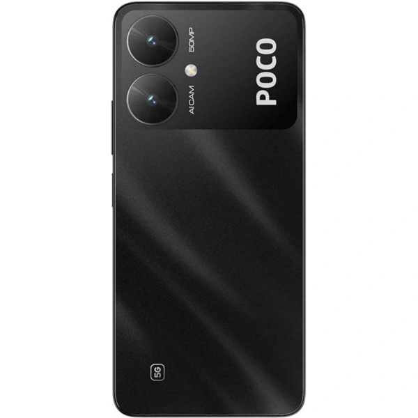 POCO M6 5G Android Mobile - 64 GB, Galactic Black, New
