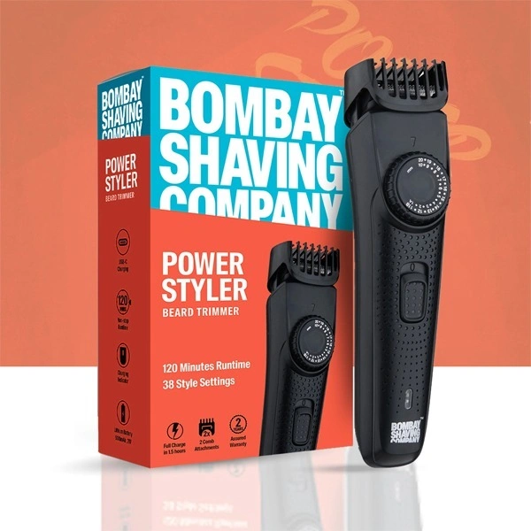Bombay Shaving Company Power Styler Beard Trimmer - Black, New
