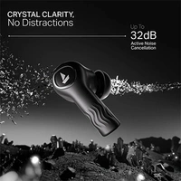 boAt Nirvana Crystl Wireless Earbuds - Quantum black - Black, New