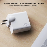 boAt 45W WCD QCPD Power Quick Charger