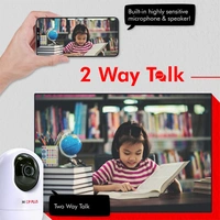 CP PLUS CP Plus E24A 2MP Wi-Fi CCTV Security Camera with 360 Degree - White, New