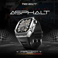 Fire-Boltt Fire Boltt Asphalt Bluetooth Calling 1.39 Inch Smart Watch - Silver Black - Silver Black, New