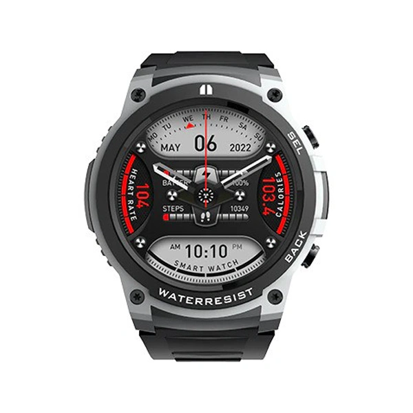 Fire-Boltt Crusader 1.43" Amoled Display Bluetooth Calling Smartwatch - Grey - Grey, New