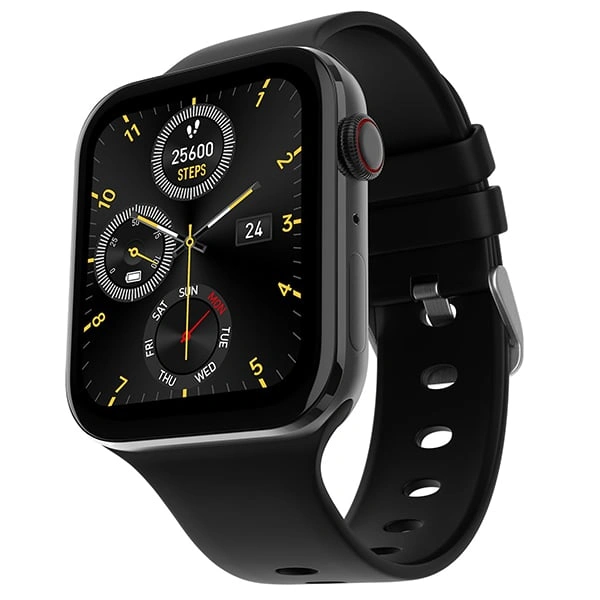 Fire-Boltt Visionary 1.78" AMOLED Smartwatch - Steel Black - Steel Black, New