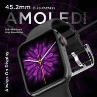 Fire-Boltt Visionary 1.78" AMOLED Smartwatch - Steel Black - Steel Black, New