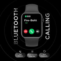 Fire-Boltt Visionary 1.78" AMOLED Smartwatch - Steel Black - Steel Black, New